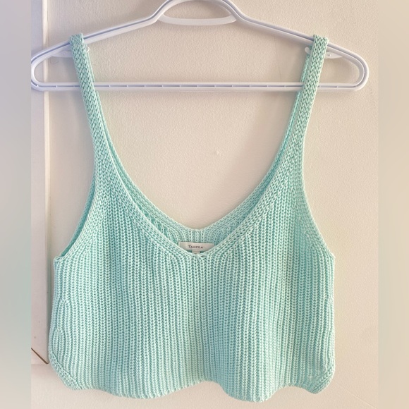 ARTIZIA TULULA Knit Crop Tank Top - Picture 1 of 6